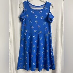 🦄SO girls Summer Dress Cold Shoulder, Size 16 Plus